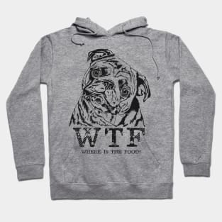 Pug dog - Funny meme Hoodie